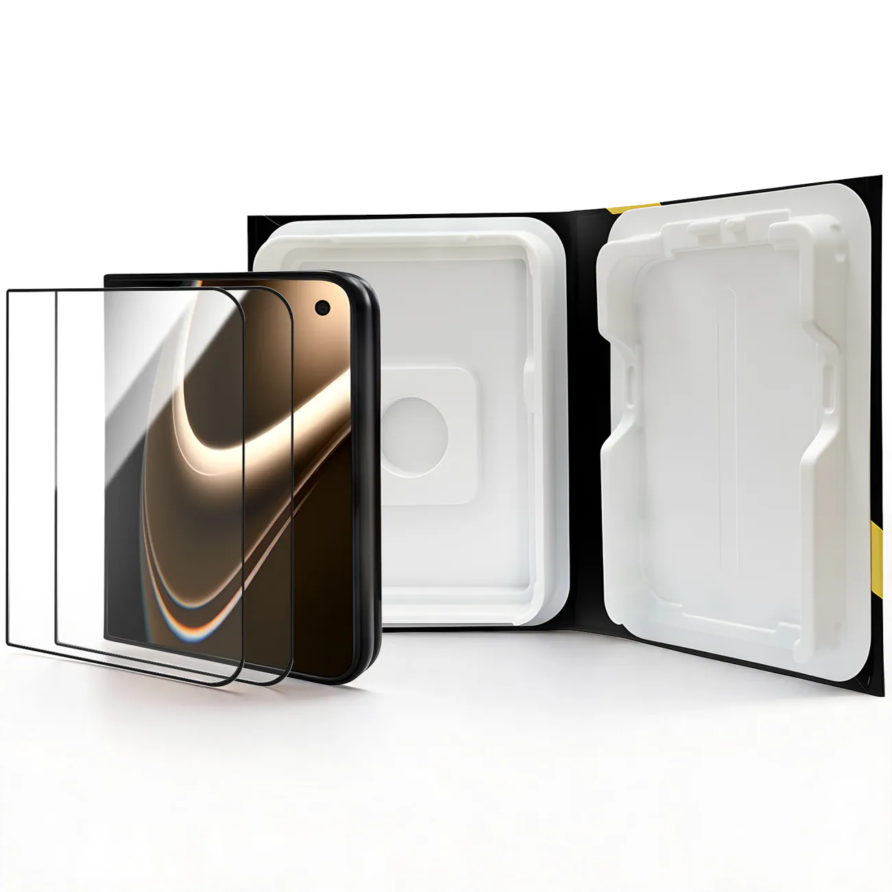 Wozinsky EasyFit klart härdat glas för iPhone Duo – 2 st., bild 3