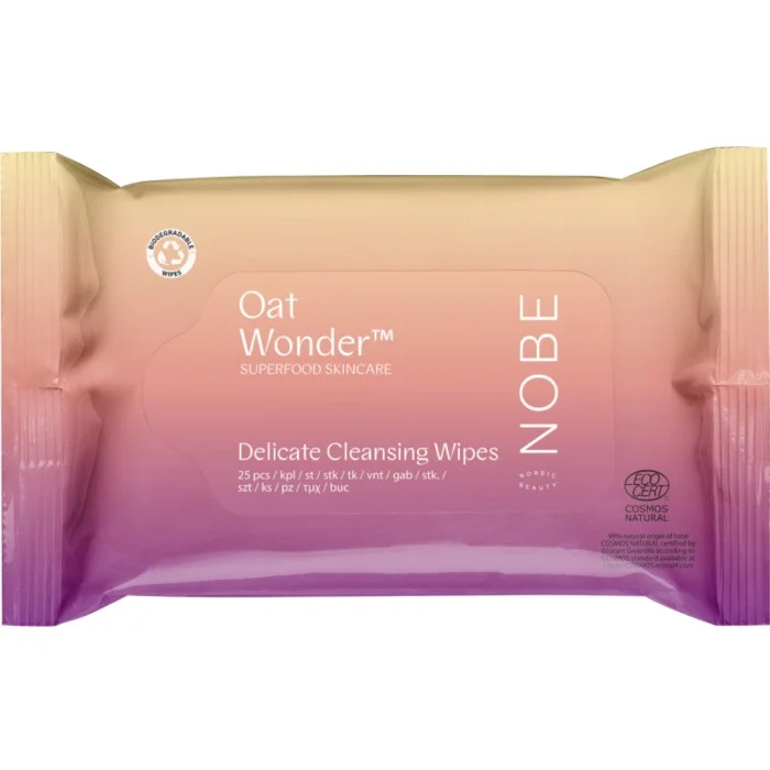 NOBE Oat Wonder™ Delicate Cleansing Wipes 25 st