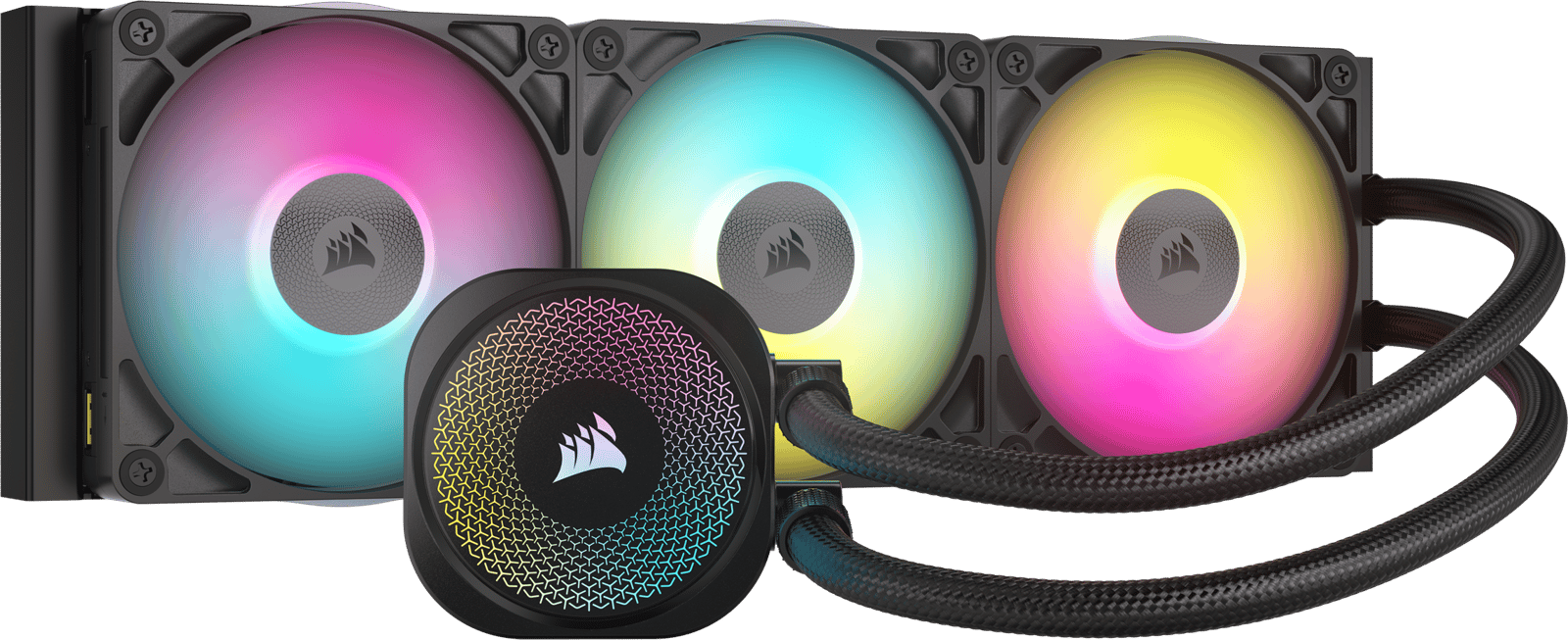 Corsair iCUE LINK TITAN 360mm RX RGB CPU vattenkylare (svart)