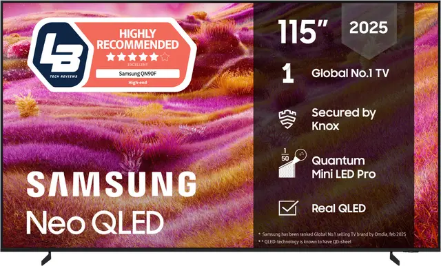 Samsung 115" QN90F Neo QLED 4K MiniLED Smart-TV (2025)