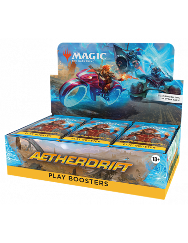 Magic Aetherdrift Play Booster Display (inkl. Box Topper)