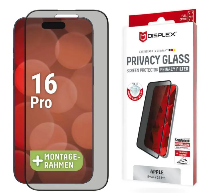 DISPLEX Privacy Glass FC iPhone 16 Pro