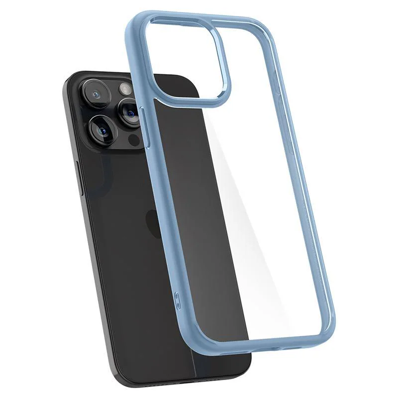 Spigen Crystal Hybrid-fodral för iPhone 15 Pro Max - klarblå, bild 2