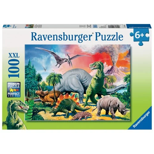 Ravensburger Pussel: Dinosaurier 100 XXL Bitar