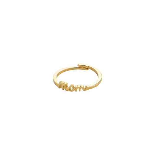 PILGRIM - LULU Mom Stack Ring - Gold Plated - Adjustable Size