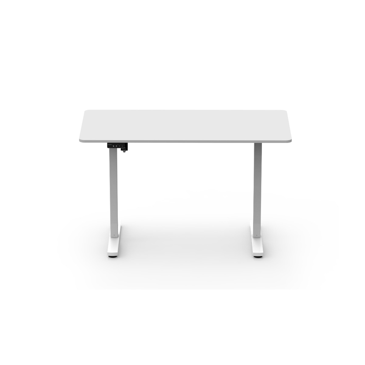 Dacota Platinum Ergolift elektriskt kontorsbord 120 cm, vit
