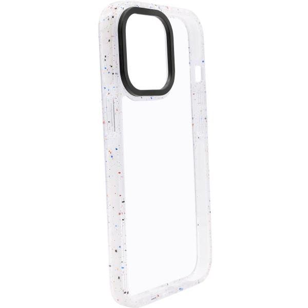 Puro iPhone 14 Pro Re-Cover skal vit/transparent
