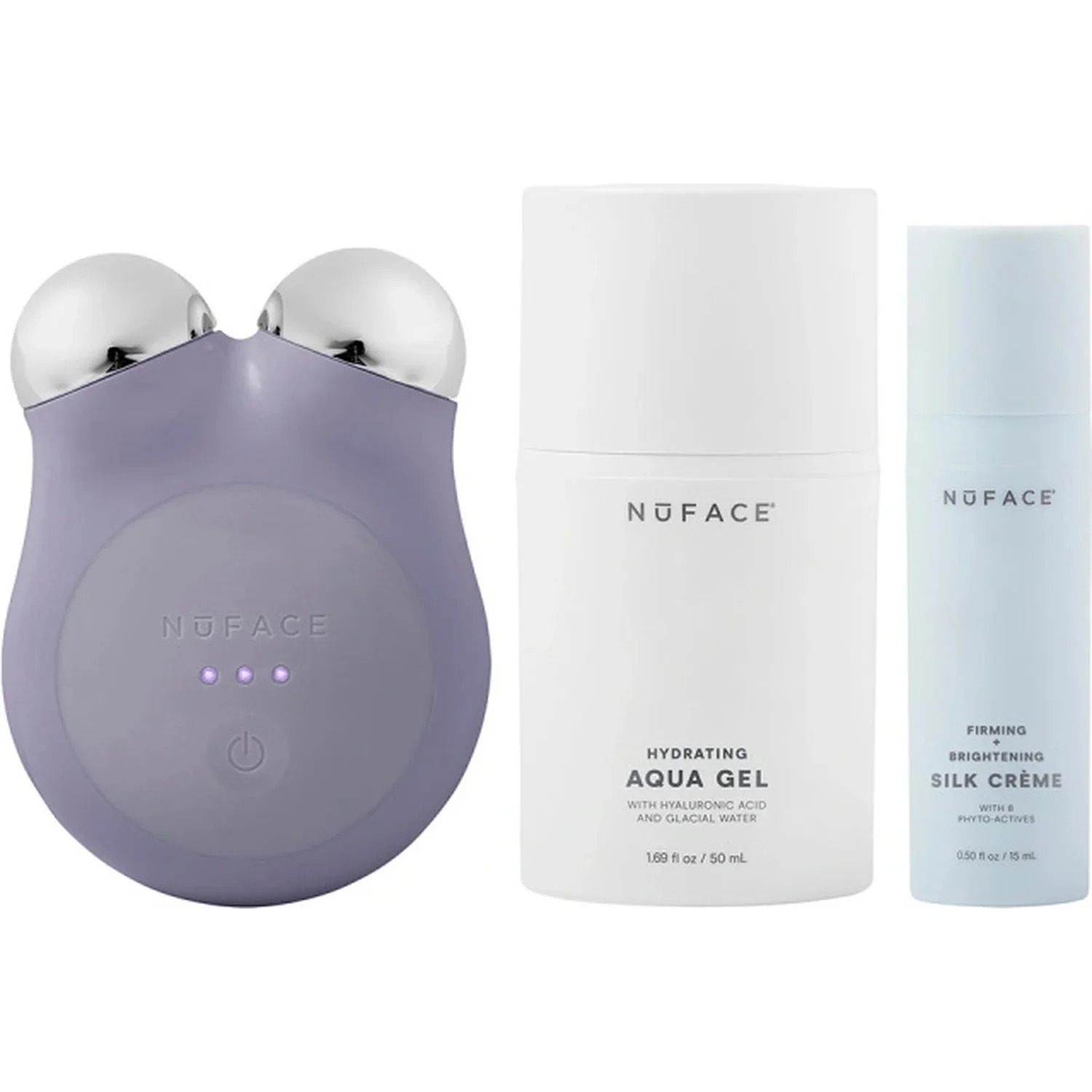 NuFACE MINI+ Starter Kit Violet Dusk