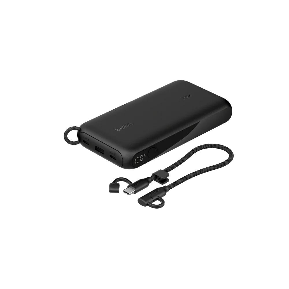 Belkin 20 000 mAh powerbank (svart)