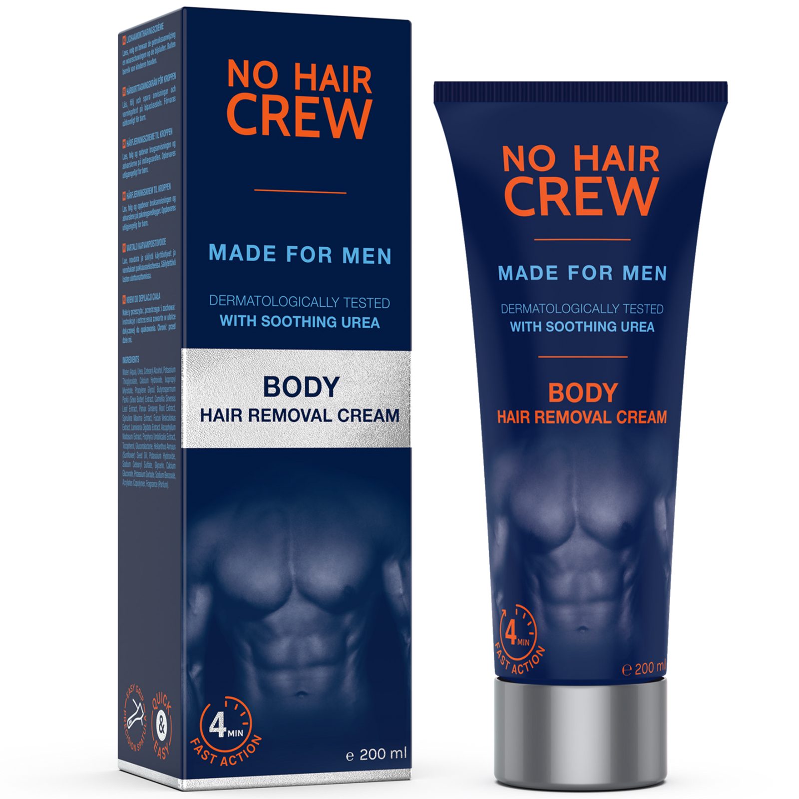 No Hair Crew Body Hair Removal Cream