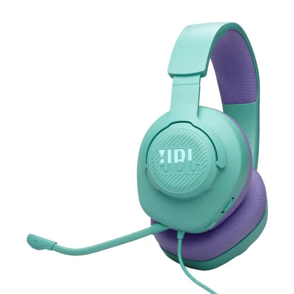 JBL Quantum 100M2 gamingheadset (turkos), bild 2