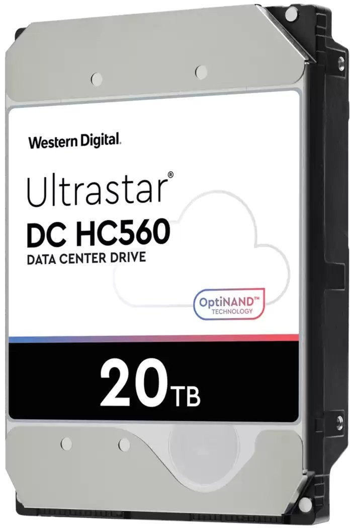 20 TB WD Ultrastar DC HC560, 7200 rpm, 512 MB cache, SAS 12Gb/s, bild 3