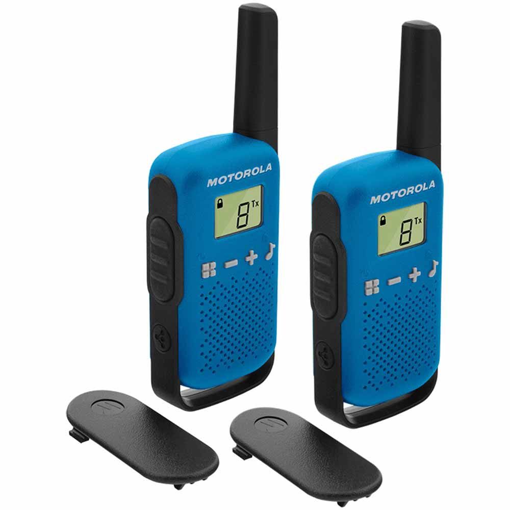 Motorola Talkabout T42 Walkie Talkie, blå