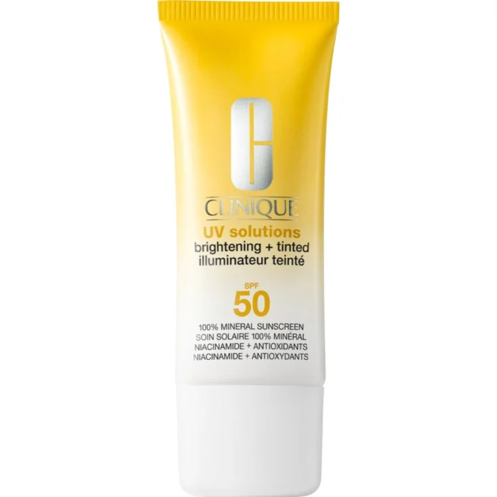 Clinique UV Solutions Brightening + Tinted Sunscreen SPF 50 Medium Medium