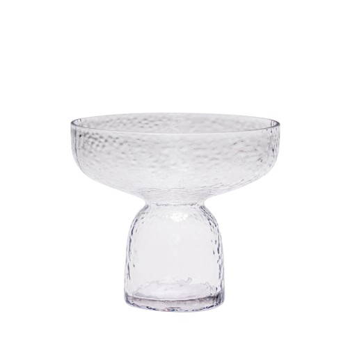 Hübsch - Aino Vase - Clear - ø22xh19cm