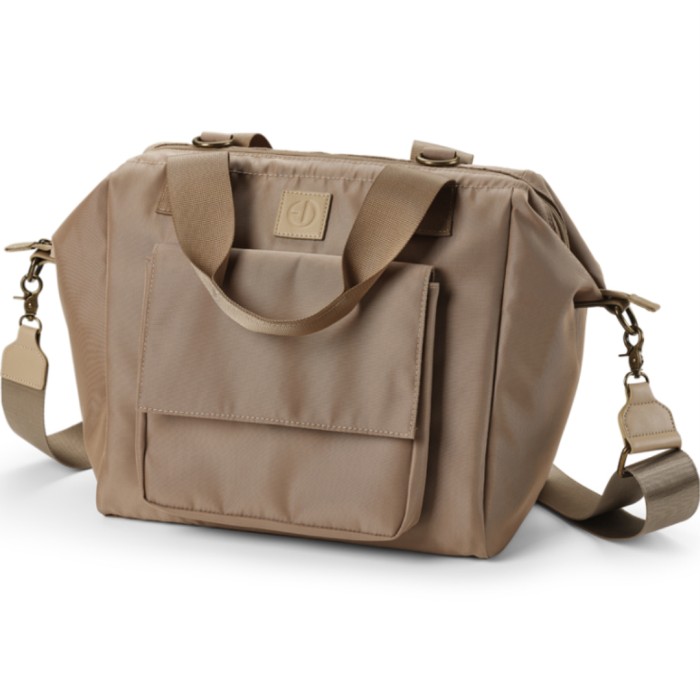 Elodie Changing Bag Wide Frame, Pure Khaki