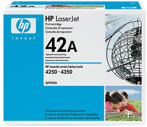 HP Toner Q5942A Black 10K