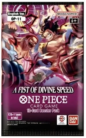 One Piece CG Booster A Fist of Divine Speed OP11