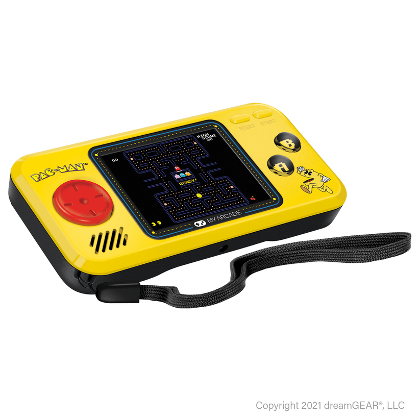 My Arcade Pac-Man Pocket Player, Svart, Gul, 7,11 cm (2.8), Micro-USB, AAA, Alkalisk, Pac-Man