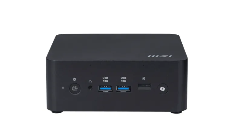 MSI Cubi NUC AI+ 2MG 007EU - Copilot+ PC - mini-PC Core Ultra 7 288V / upp till 5.1 GHz - RAM 32 GB - SSD 1 TB - NVMe - Intel Arc Graphics 140V - Gigabit Ethernet, 2.5 Gigabit Ethernet, IEEE 802.11ax (Wi-Fi 6E), Bluetooth 5.3 - Win 11 Pro - skärm: ingen - svart