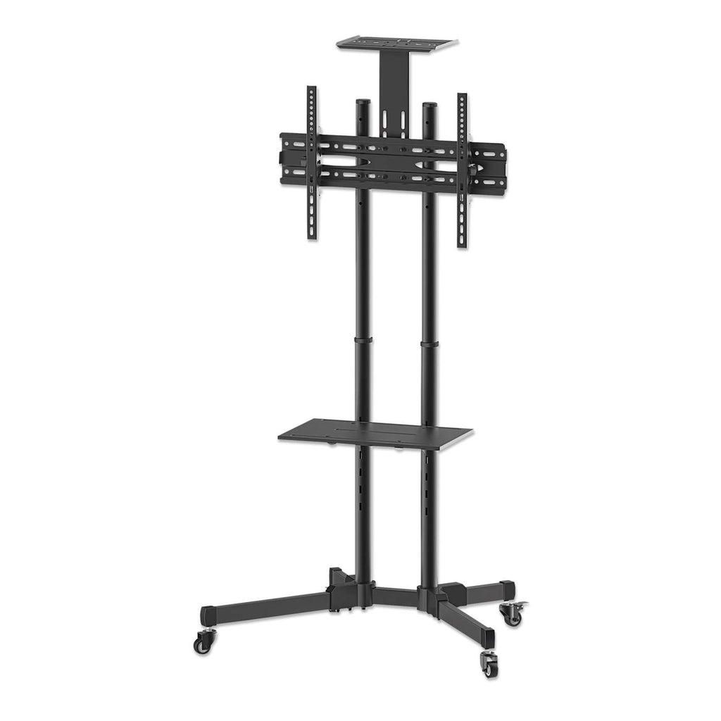 Golvstativ Manhattan Universal, hylla, 37-70", max 50 kg - Svart, bild 3
