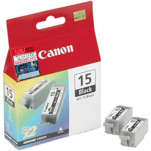 Canon Bci-15BK, svart bläckpatron 2-pack, bild 4
