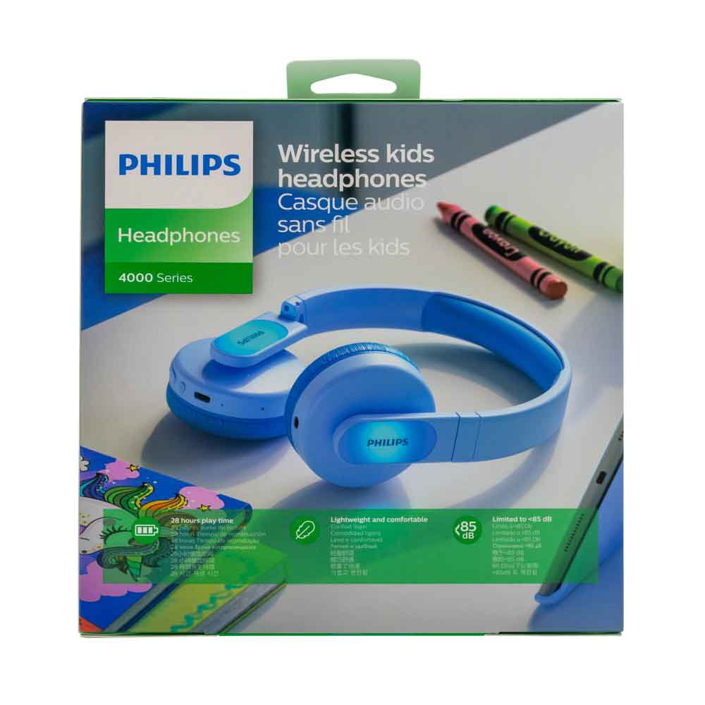 Philips K4206 Bluetooth Hörlurar, blå, bild 2