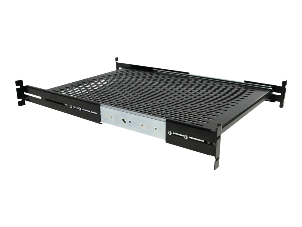 StarTech.com 19in Justerbar Djup Ventilerade Sliding Server rackskåp Hylla - rack hylla (glidande ventilerade)