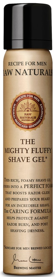 Raw Naturals Recipe For Men The Mighty Fluffy Shave Gel 75 ml, bild 2