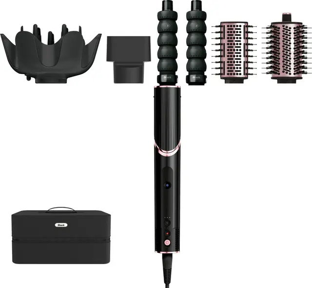 Shark Flexstyle 5-In-1 HD446EU varmluftslocktång, svart