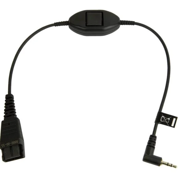 Jabra Headsetkabel 2,5 mm till Quick Disconnect