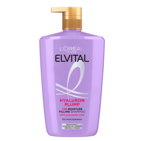 L'Oréal Paris Elvital Hyaluron Plump Shampoo For Dehydrated Hair 1000 ml