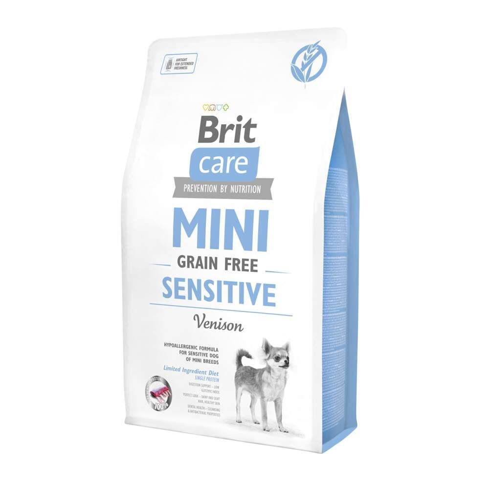 Brit Care Mini Grain Free Sensitive Torrfoder till Hund 2 kg, bild 2