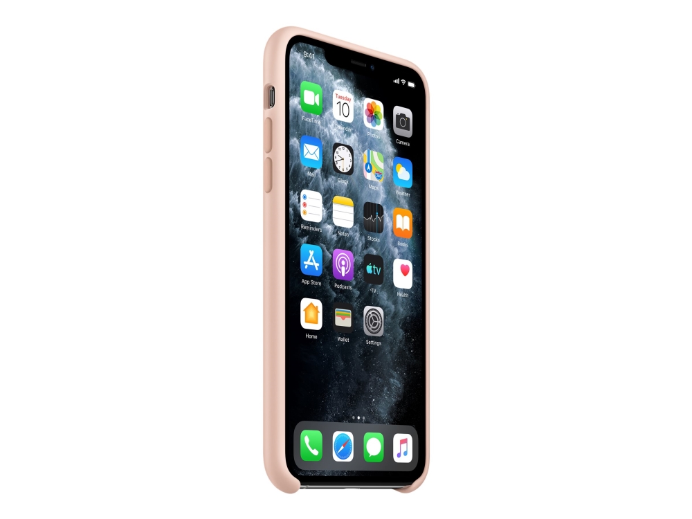 Apple - Skydd för mobiltelefon - silikon - rosa sand - för iPhone 11 Pro Max