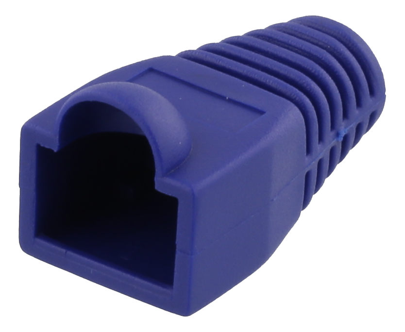 Brytskydd Deltaco RJ45, för kablage med 5,6mm i diameter - Blå, 20-pack, bild 3