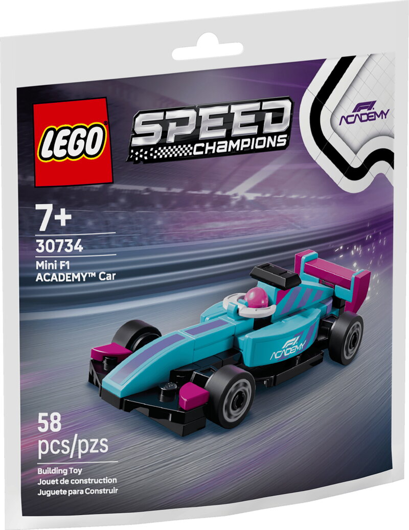 LEGO Mini-Builds F1 Academy minibil 30734, bild 5