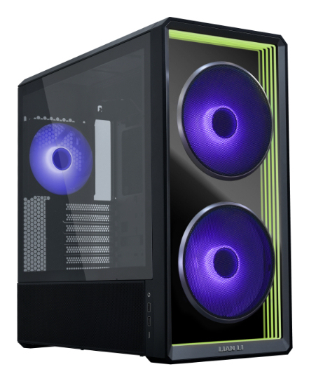 Lian Lancool 217 Infinity PC-chassi (svart), bild 4