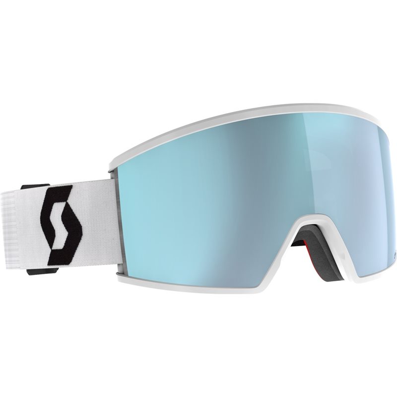 Scott Ambit Mineral White/Black Amp Ice Chrome