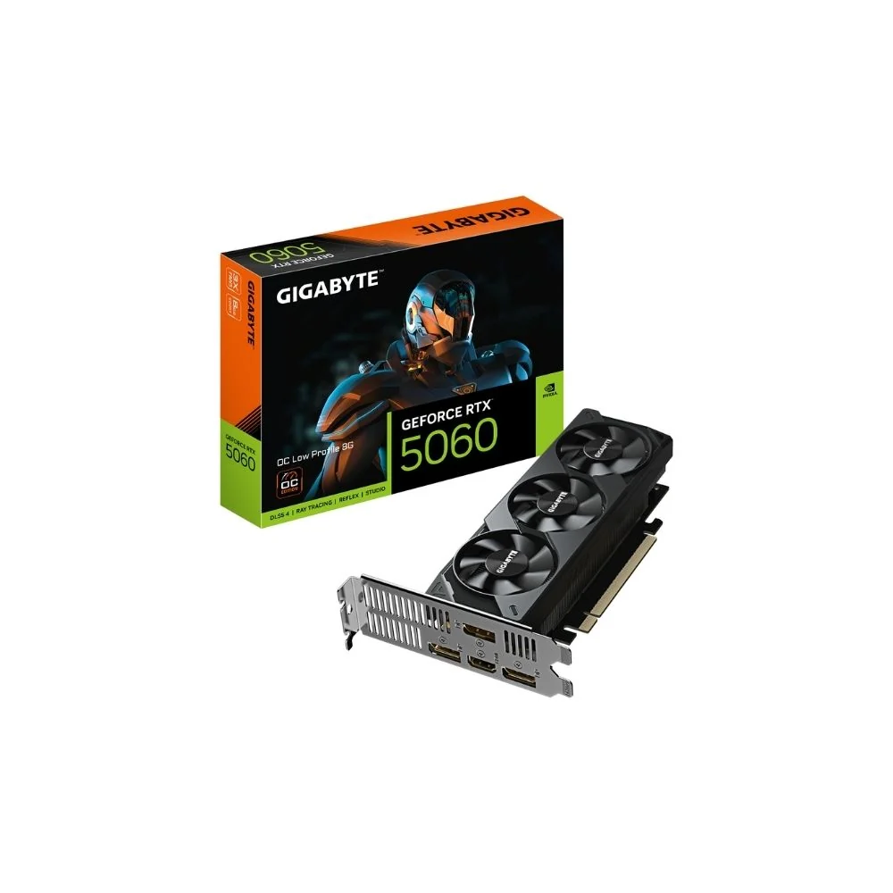 Gigabyte GeForce RTX 5060 Low Profile OC 8G grafikkort