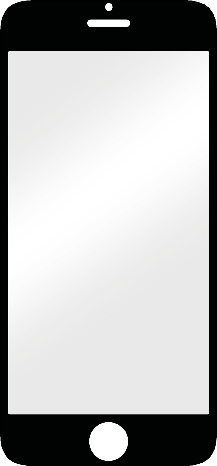 DISPLEX Real Glass 3D iPhone 6/7/8/SE (2:a gen)/SE (2022), bild 3