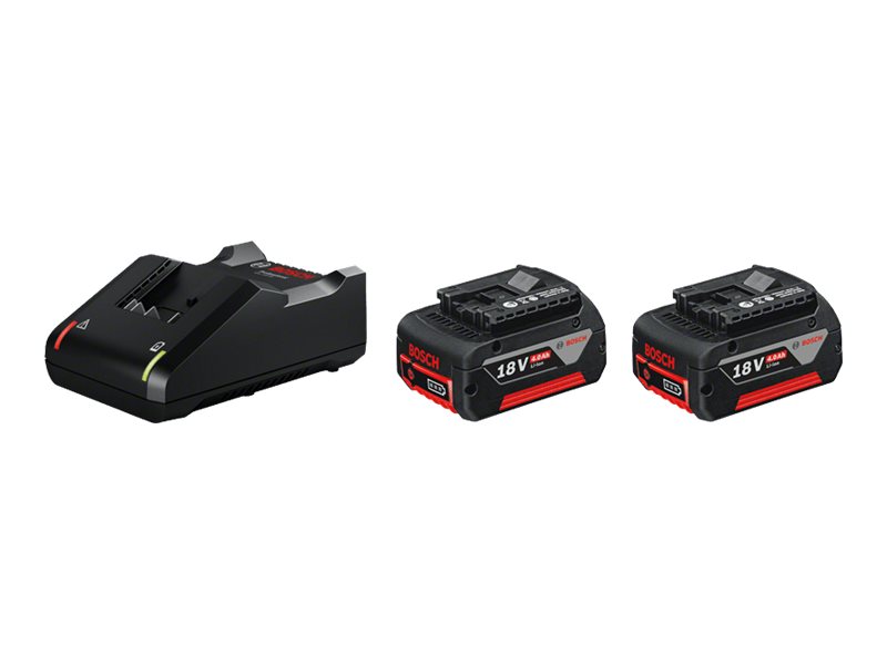 Bosch 18-V-batteripakke med 2 stk. 4,0 Ah og lader GAL 18V-40, bild 2