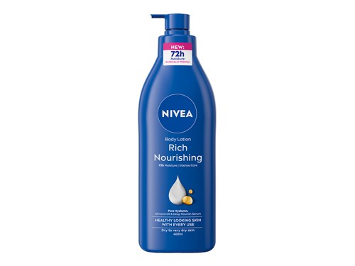 NIVEA Rich Nourishing Body Lotion Pump 400 ml, bild 2