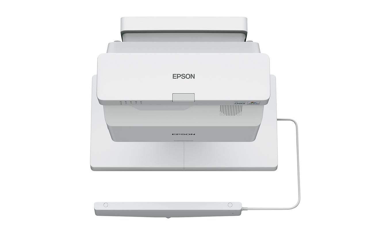 Epson EB-770Fi, 4100 ANSI lumen, 1920x1080, 27~37dB, 3xHDMI, LAN, högtalare, interaktiv UltraShort-throw, inkl. pennor, bild 3