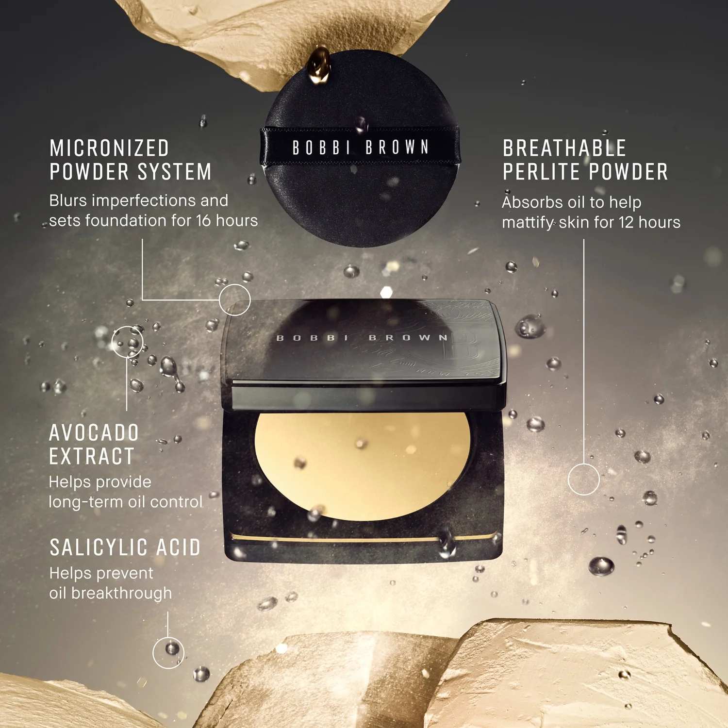 Bobbi Brown Sheer Finish Pressed Powder Basic Brown, bild 5