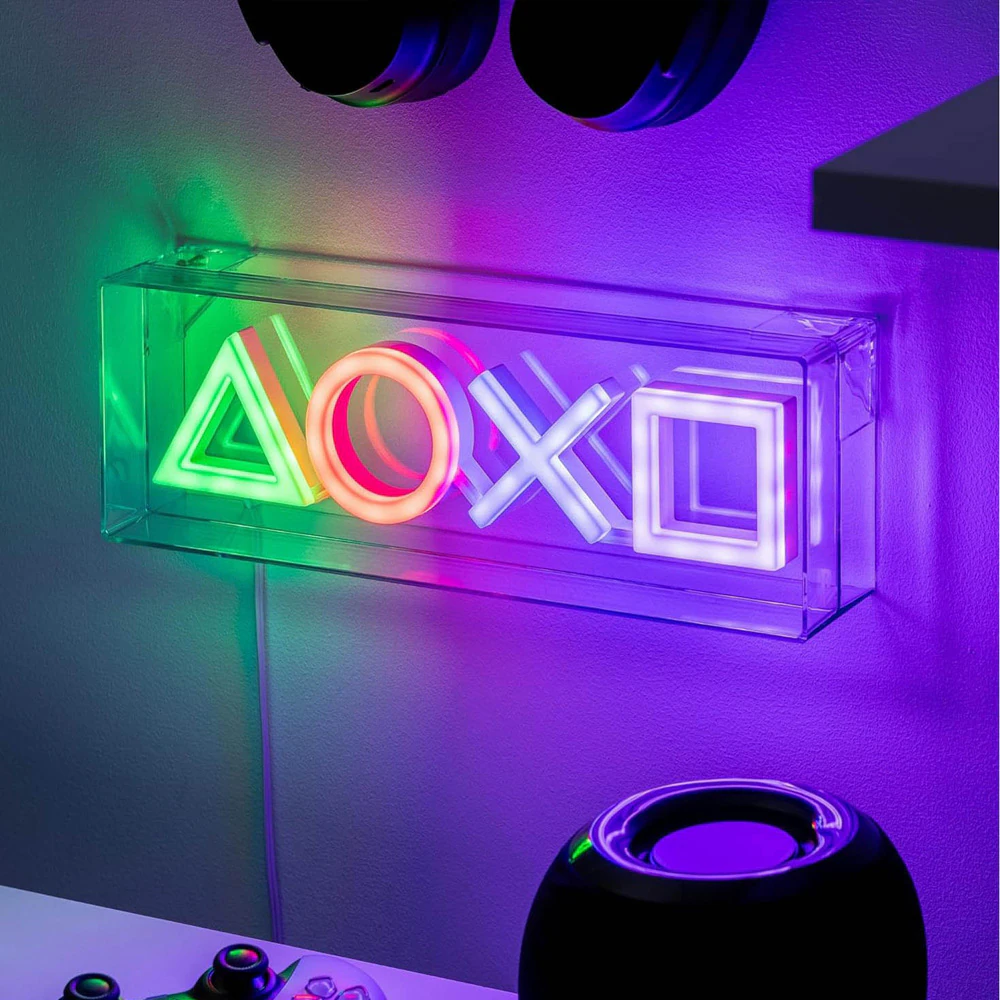 Paladone PlayStation LED-neonlampa