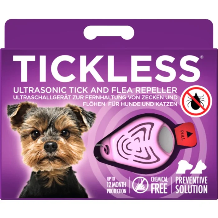 Tickless Pet fästingavvisare, Rosa