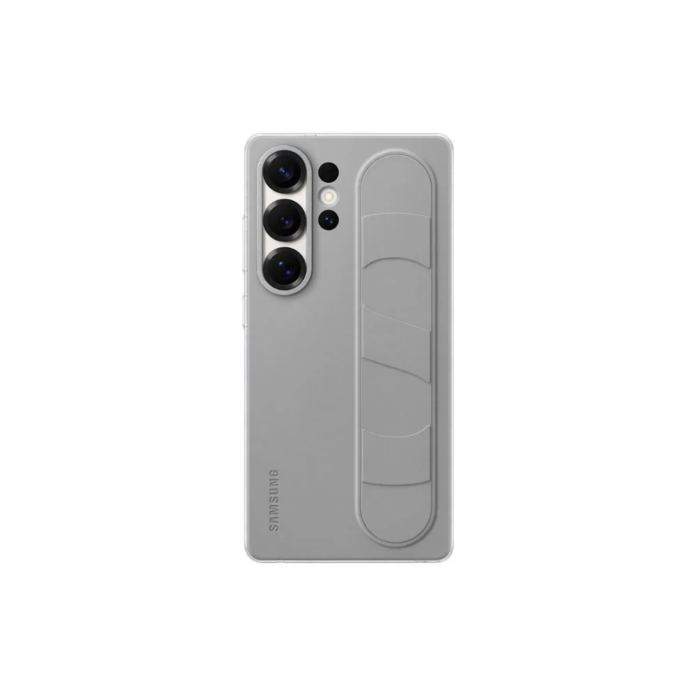Samsung Galaxy S25 Ultra Standing Grip fodral (grå)