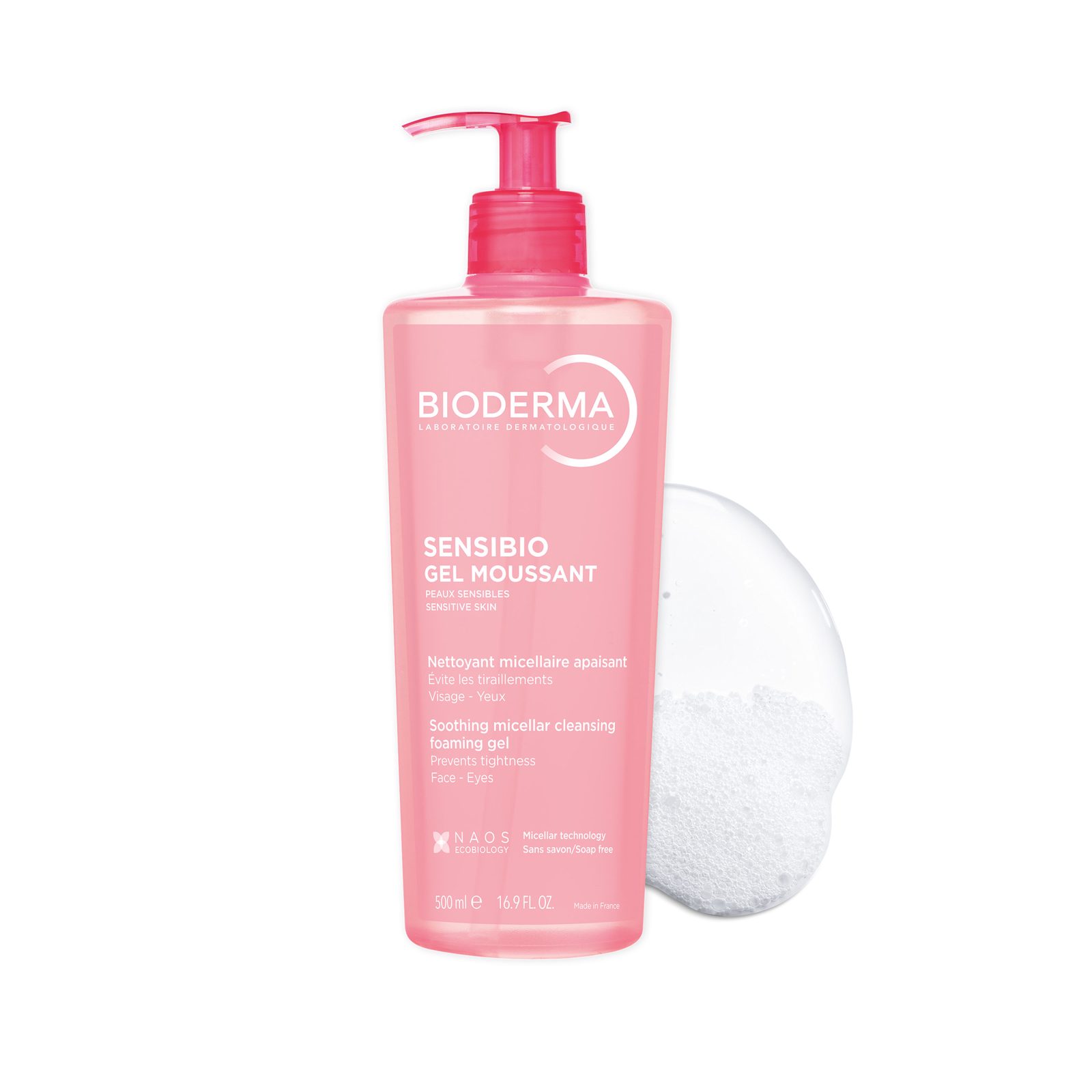 Bioderma Sensibio Gel moussant 500 ml, bild 2