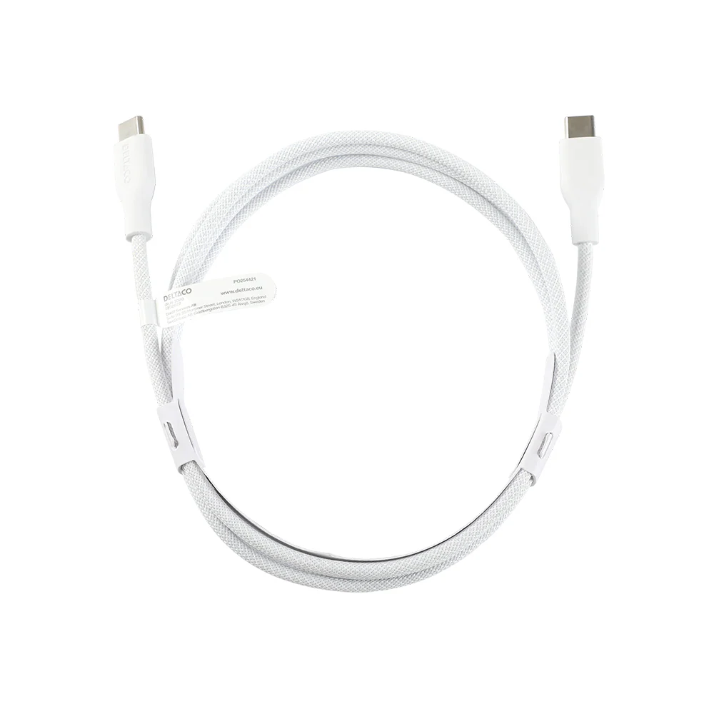 Deltaco Mobility USB-C till USB-C kabel 2M