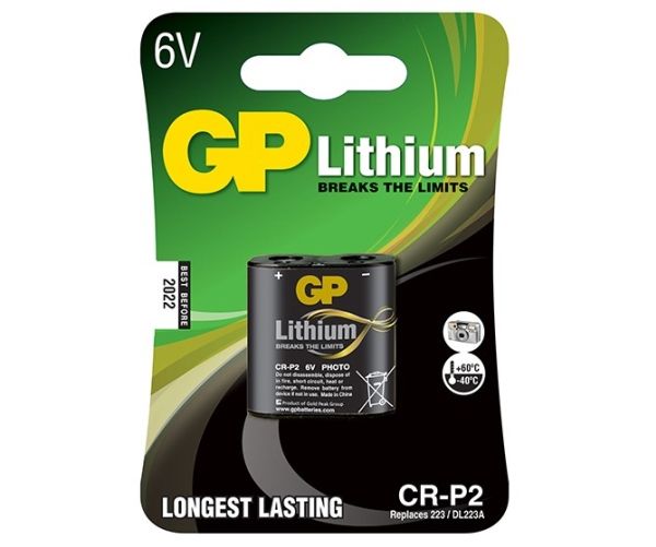 GP Batteries CR-P2, 6 V, Litium